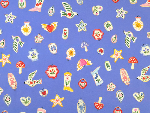 Dressmaking Fabric | Charmed Stretch Denim - Periwinkle  | Fabric Godmother 