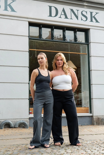 Puff and Pencil | Slit Pants | Fabric Godmother