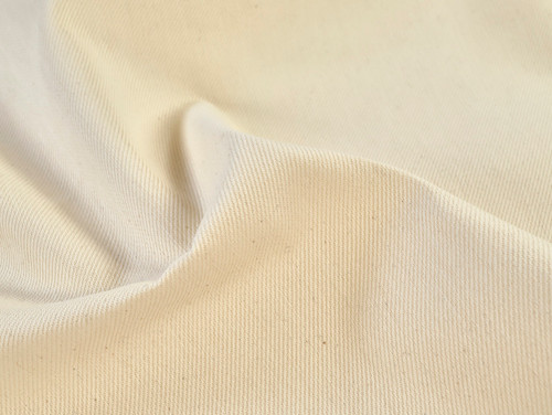 Dressmaking Fabric | Huck 8.5oz Speckle Denim  - Cream | Fabric Godmother