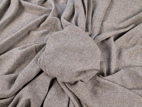 Dressmaking Fabric | Brigitta Lightweight Cotton Crepe - Grey Marl | Fabric Godmother