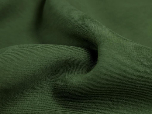 Dressmaking Fabric | Super Thick Sweatshirt Fleece - Forest Green | Fabric Godmother