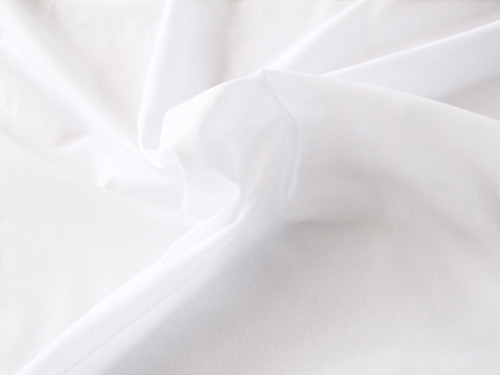 Cotton Voile - White - Fabric Godmother