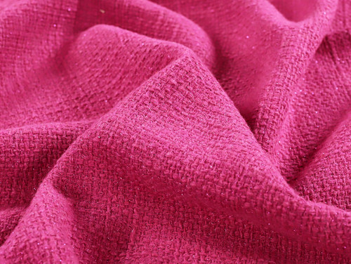 Dressmaking Fabric | Camber Wool Mix Coating - Magenta | Fabric Godmother