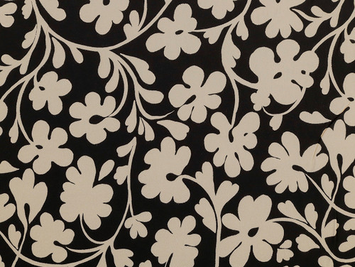 Dressmaking Fabric | Halle Floral Viscose Crepe - Black | Fabric Godmother