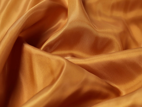 Dressmaking Fabric | Lola Viscose Acetate Lining - Ochre | Fabric Godmother 