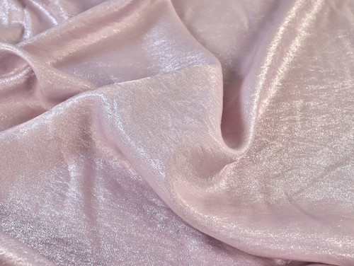 Dressmaking Fabric | Tulane Shimmer Viscose Mix - Lilac | Fabric Godmother 