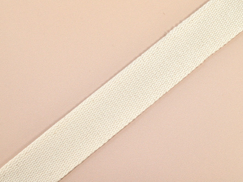 Haberdashery | Cotton Webbing - 35mm - Ecru | Fabric Godmother