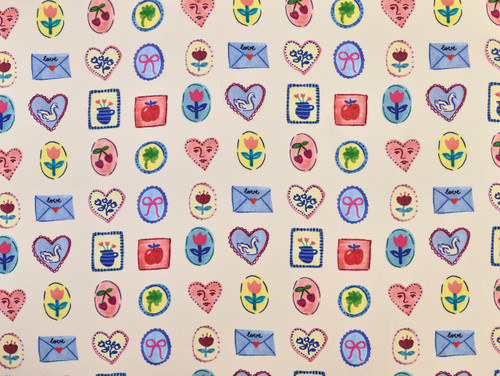 Dressmaking Fabric | Love Letter Viscose Crepe - Ivory | Fabric Godmother