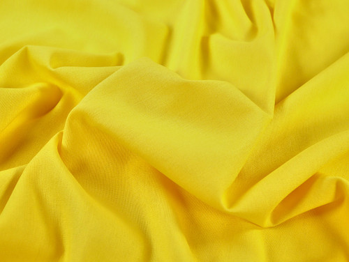 Dressmaking Fabric | Kofi Cotton & Linen - Yellow | Fabric Godmother