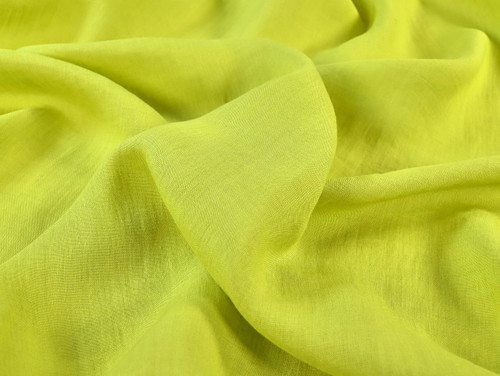 Dressmaking Fabric | Saul 100%  Linen - Green | Fabric Godmother