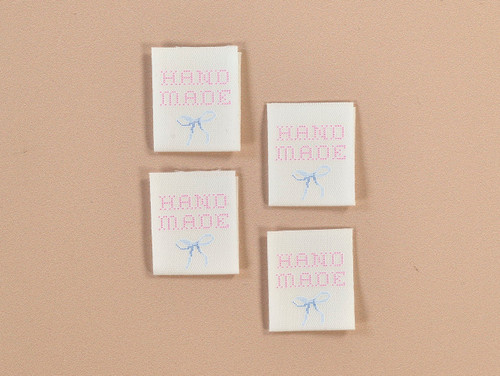 Garment Labels | Fabric Godmother Handmade Woven Labels (4 Pack) | Fabric Godmother