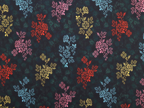 Dressmaking Fabric | Empreinte Viscose Ecovero - Navy | Fabric Godmother 