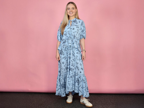 Sewing Kits | The Lisi Dress Kit - Dolce Vita Viscose Lawn  | Fabric Godmother