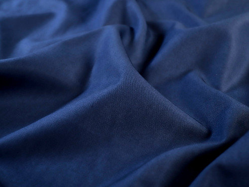 Dressmaking Fabric | Wanda Cotton Poplin - Navy | Fabric Godmother