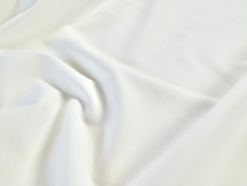 Dressmaking Fabric | Wanda Cotton Poplin - Ivory | Fabric Godmother