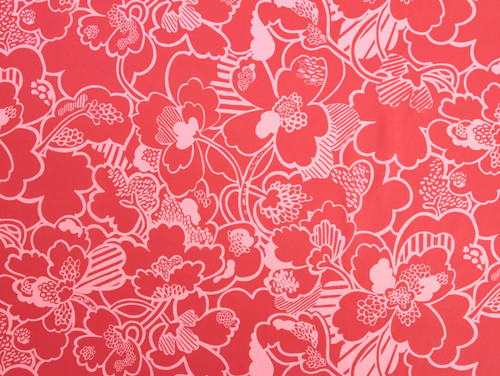 Dressmaking Fabric | Liberty Fabrics Tana Lawn® Prospect Flower - Pink | Fabric Godmother 