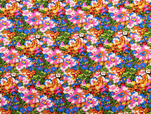 Dressmaking Fabric | Meadow Burst Viscose Lawn - Multi | Fabric Godmother