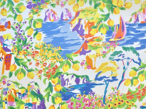  Limone sul Garda Viscose & Linen - Ivory