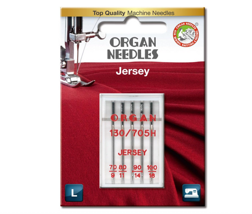 Haby | Organ Ball Point Jersey Needles 70/100 | Fabric Godmother