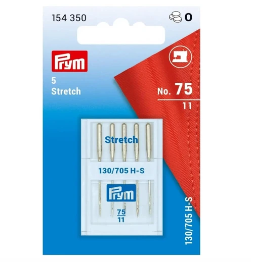 Haby | Stretch Sewing Machine Needles 75/11 | Fabric Godmother