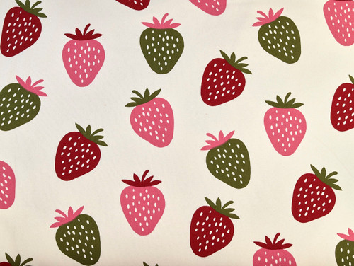 Strawberry Fields Sweatshirt Fleece - Ivory
