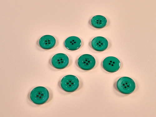 Haberdashery | Forest Green Buttons - 21mm | Fabric Godmother