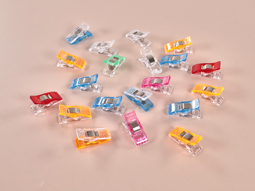 Haberdashery | Wonder Fabric Clips - 30pcs - Multi | Fabric Godmother