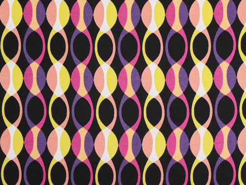 Dressmaking Fabric | Sabrina Abstract Viscose Twill - Multi | Fabric Godmother 