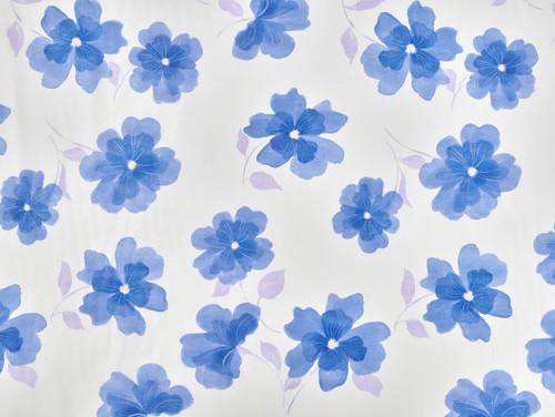Dressmaking Fabric | Blossom Charm Cotton Poplin - Cream | Fabric Godmother 