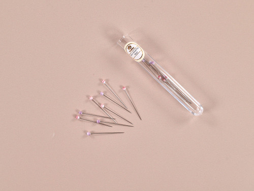 Haby | Tulip Akari Glass Headed Pins – Purple | Fabric Godmother 