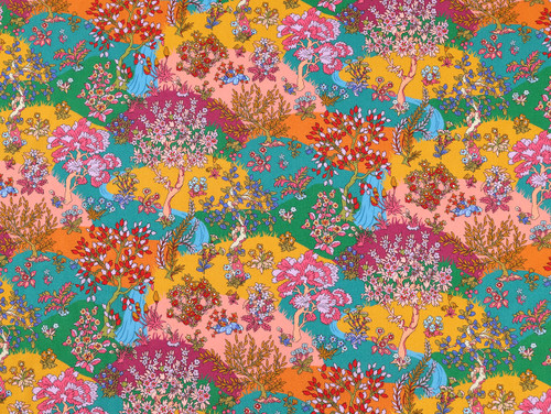 Dressmaking Fabric | Liberty Fabrics Tana Lawn® Little Landscape - Multi | Fabric Godmother 