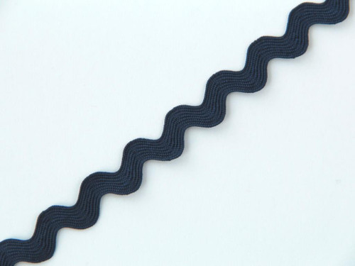Dressmaking Trim | Ric Rac Braid - 20mm - Navy | Fabric Godmother