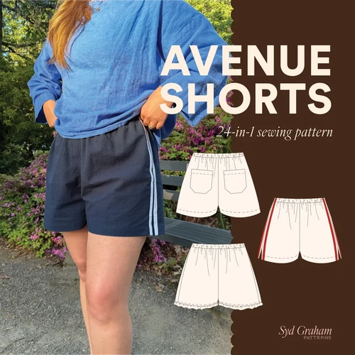 Sydney Graham | Avenue Shorts | Fabric Godmother