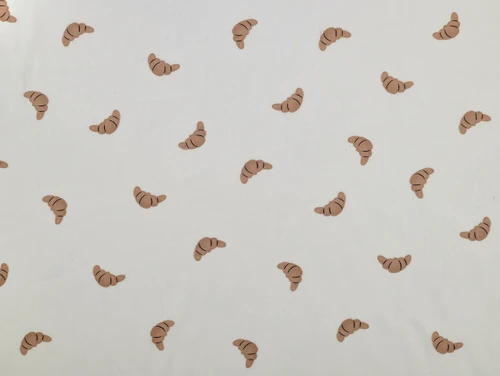 Dressmaking Fabric | Croissant Cotton Lawn - White | Fabric Godmother 