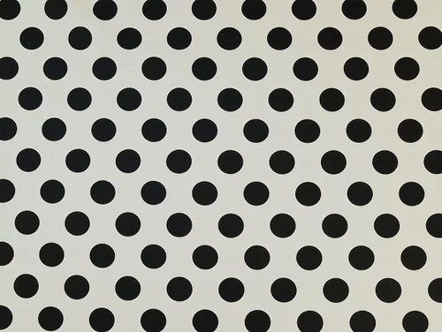 Dressmaking Fabric | Kit Polka Dot Denim - Ivory | Fabric Godmother