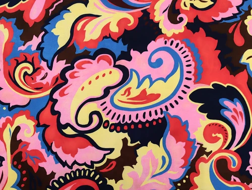 Dressmaking Fabric | Buta Viscose Crepe - Multi | Fabric Godmother