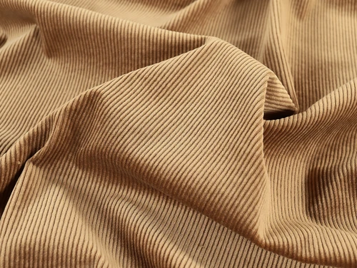 Dressmaking Fabric | Winny Stretch Corduroy - Sand | Fabric Godmother