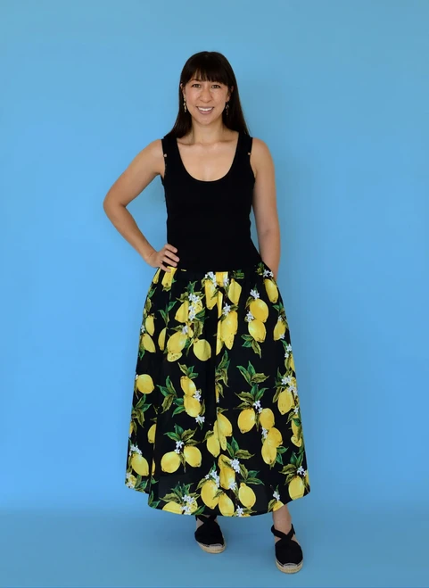 Nina Lee | Dolores Drop-Waist Dress | Fabric Godmother