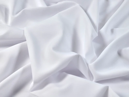 Dressmaking Fabric | Shelby Stretch Lining - White | Fabric Godmother