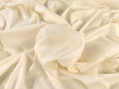 Dressmaking Fabric | Frostine Viscose & Silk Voile - Cream | Fabric Godmother 