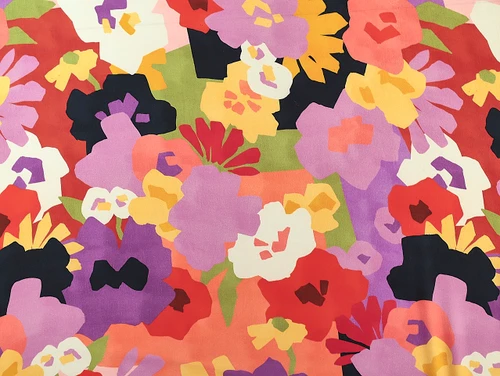 Dressmaking Fabric | Maje Floral Viscose Crepe - Multi | Fabric Godmother