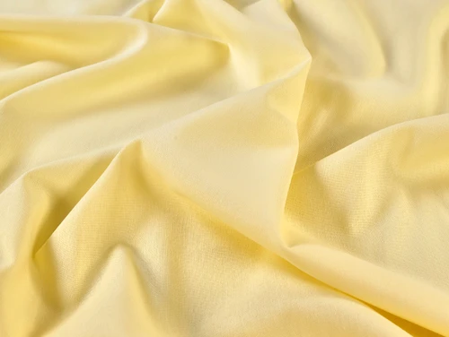 Dressmaking Fabric | Riviera Viscose & Linen - Butter Yellow | Fabric Godmother