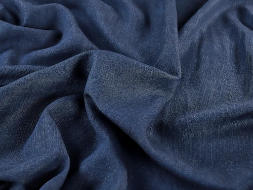 Dressmaking Fabric | Rikke Tencel Denim - Indigo | Fabric Godmother