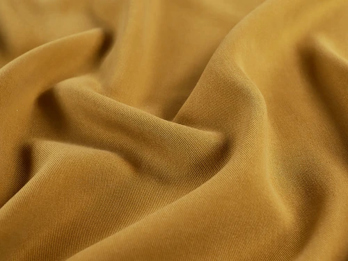 Dressmaking Fabric | Kirstine Sandwashed Tencel Twill - Mustard | Fabric Godmother