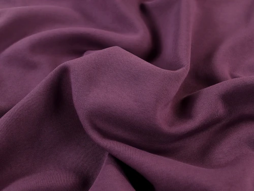 Dressmaking Fabric | Super Thick Sweatshirt Fleece - Plum | Fabric Godmother