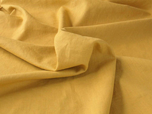 Enzyme Washed Linen Dress Fabric