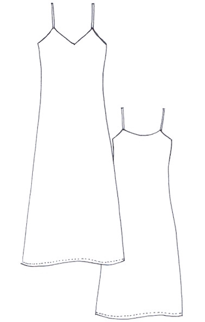 A Sheer Slip Dress