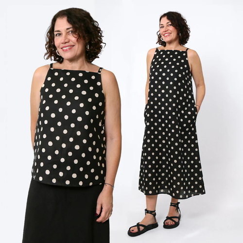 Tessuti | Romy Top & Dress | Fabric Godmother