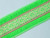 Haberdashery | Wide woven braided trim - 85mm - Neon Green  | Fabric Godmother 