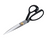 LDH | 9" Traditional Fabric Shears - Rubber Handle | Fabric Godmother